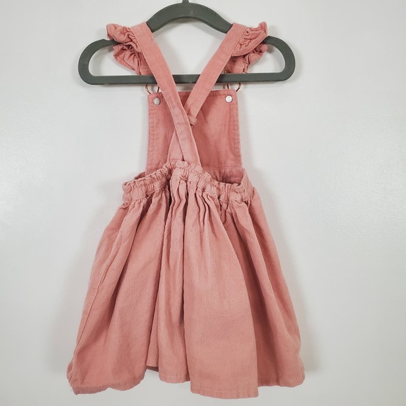 Nanette Lepore Other - Nannette kids corduroy pink jumper dress 2T